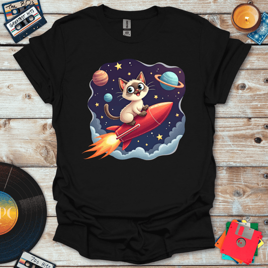 Galactic Kitty Adventure T-Shirt