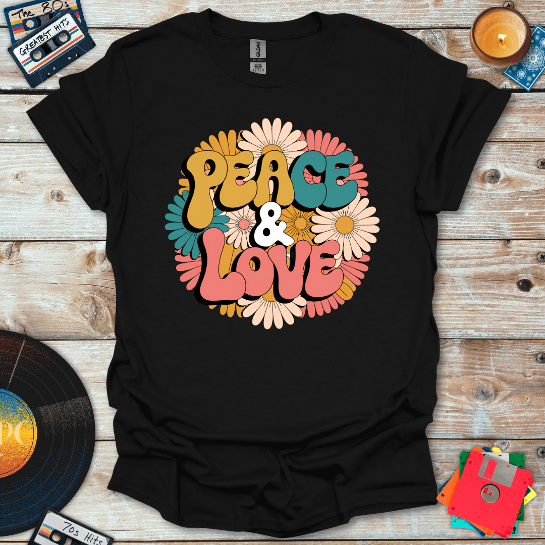 Peace & Love Flower Child T-Shirt