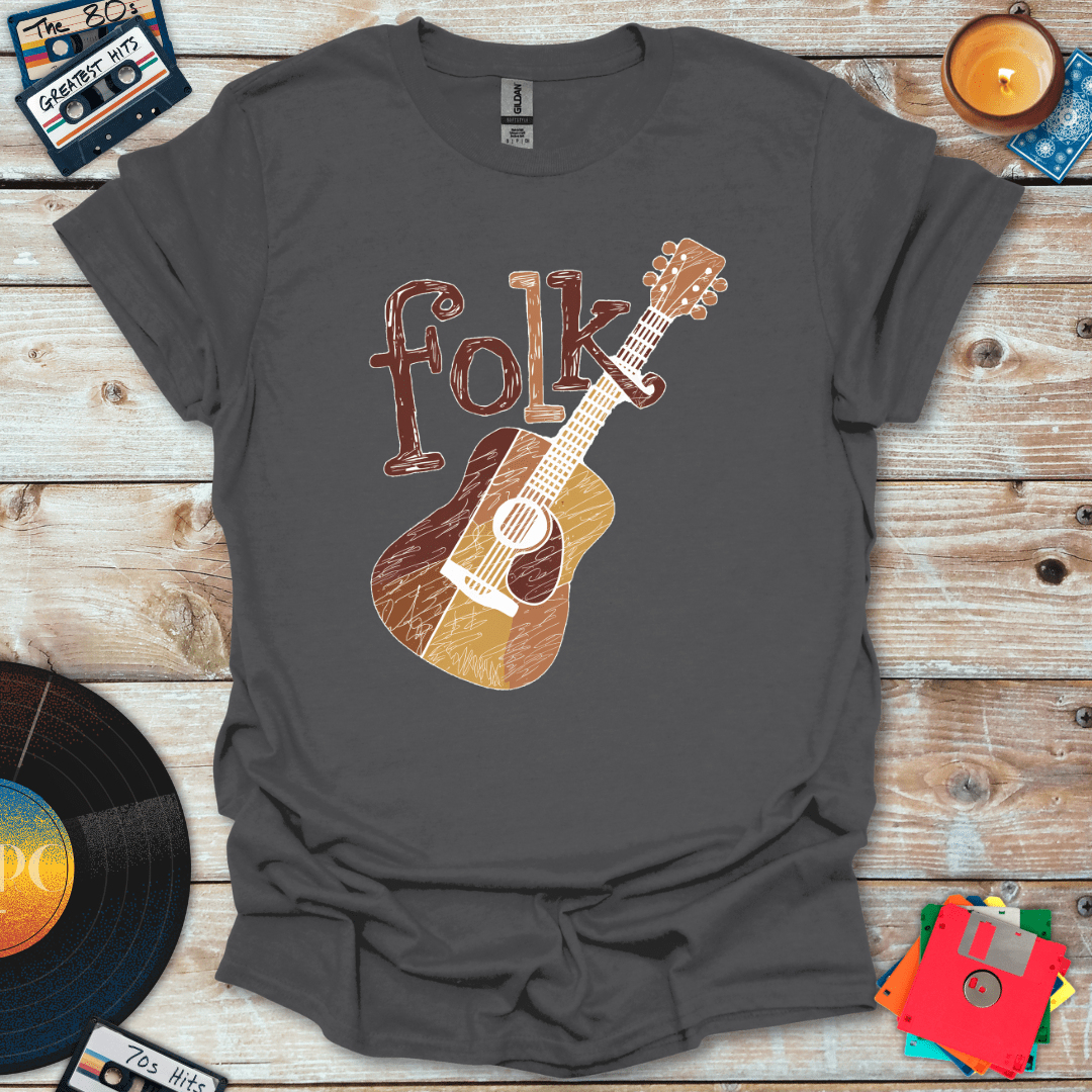 Folk Guitar T-Shirt