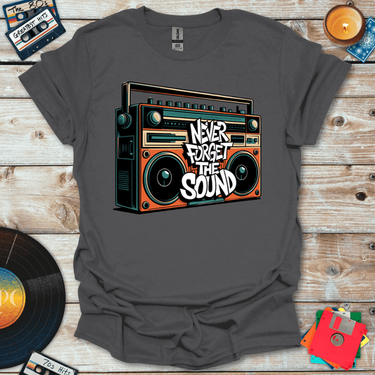 Never Forget Boombox T-Shirt