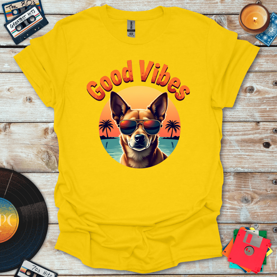 Good Dog Beach Vibes T-Shirt