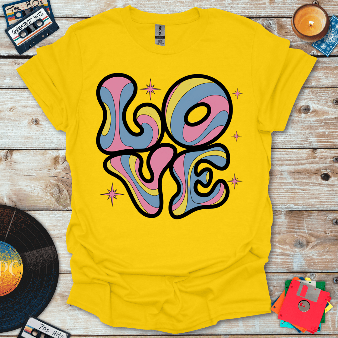 Groovy Psychedelic Love T-Shirt