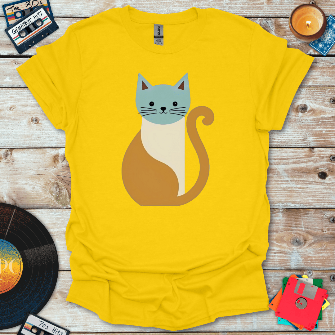 Mid Century Modern Cat T-Shirt