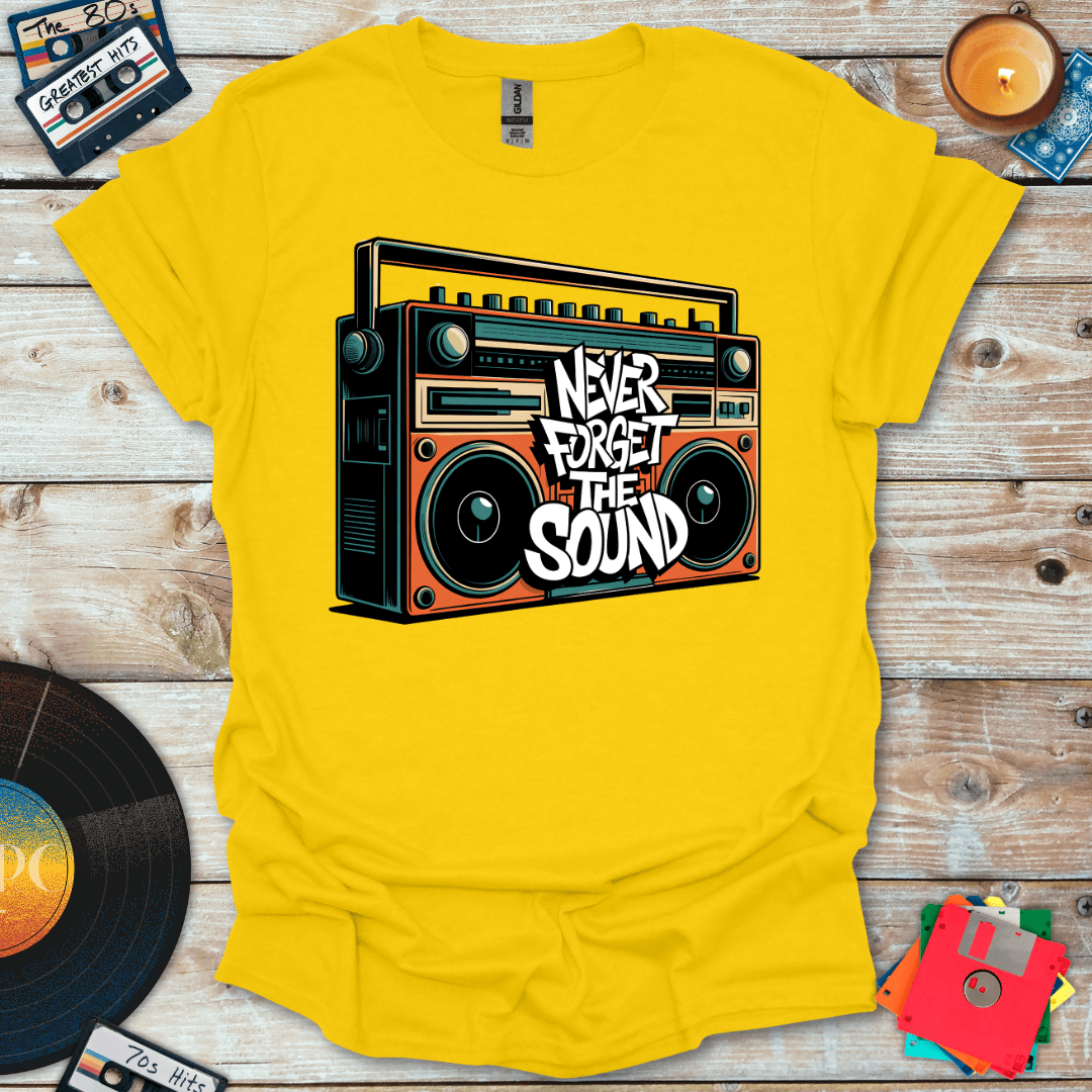 Never Forget Boombox T-Shirt