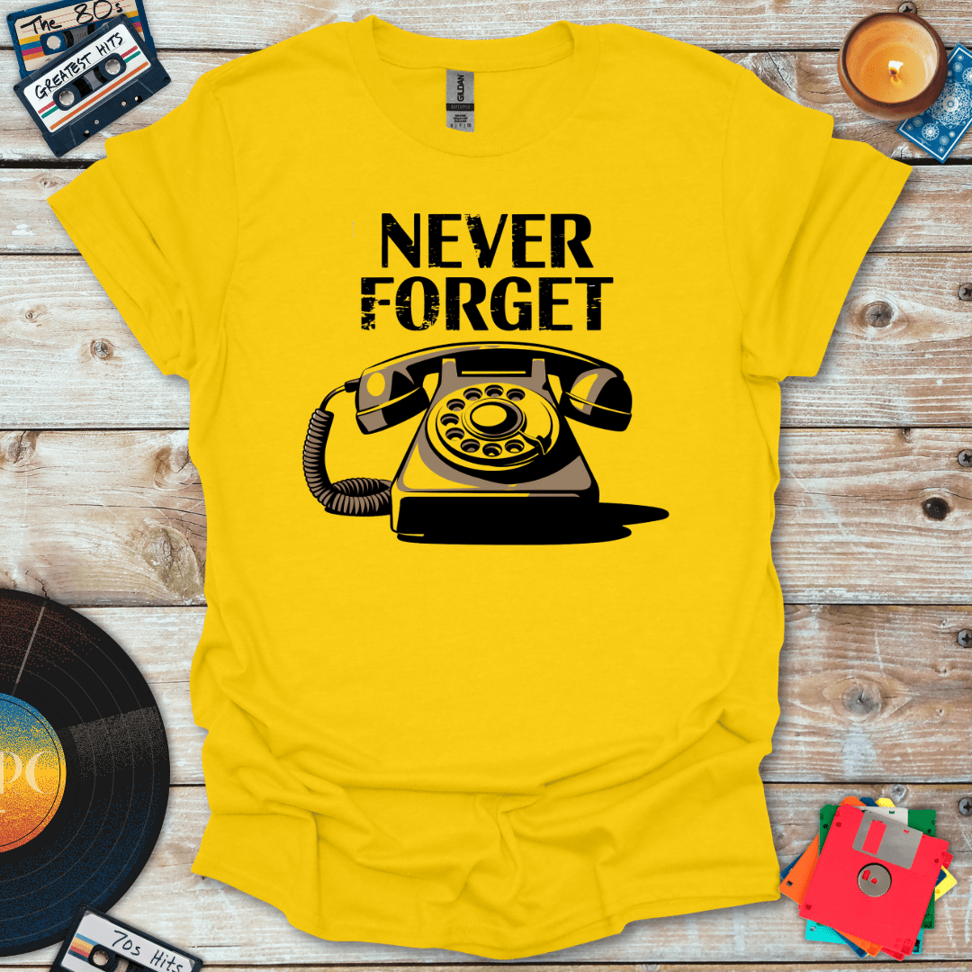 Never Forget Telephone T-Shirt