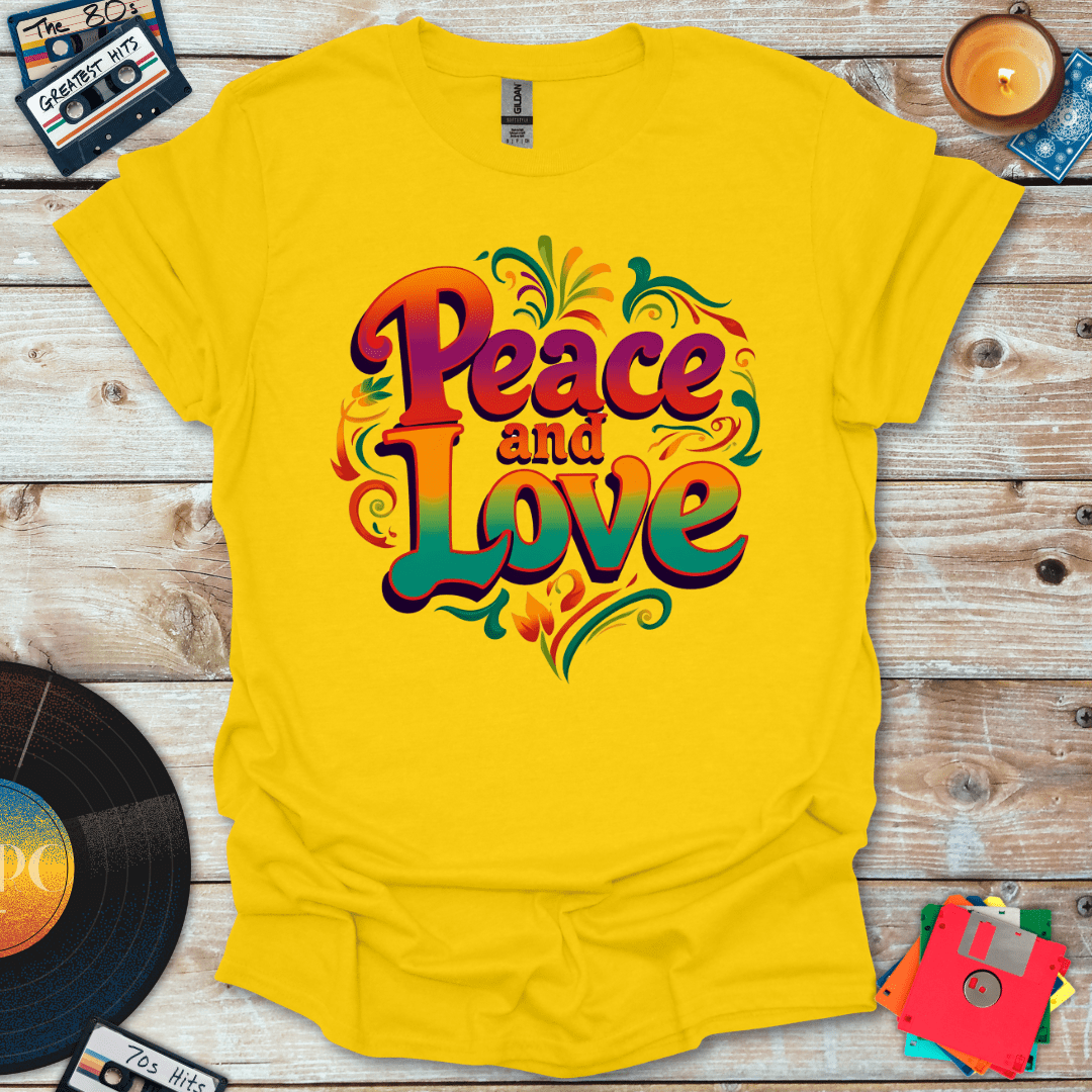 Peace And Love T-Shirt