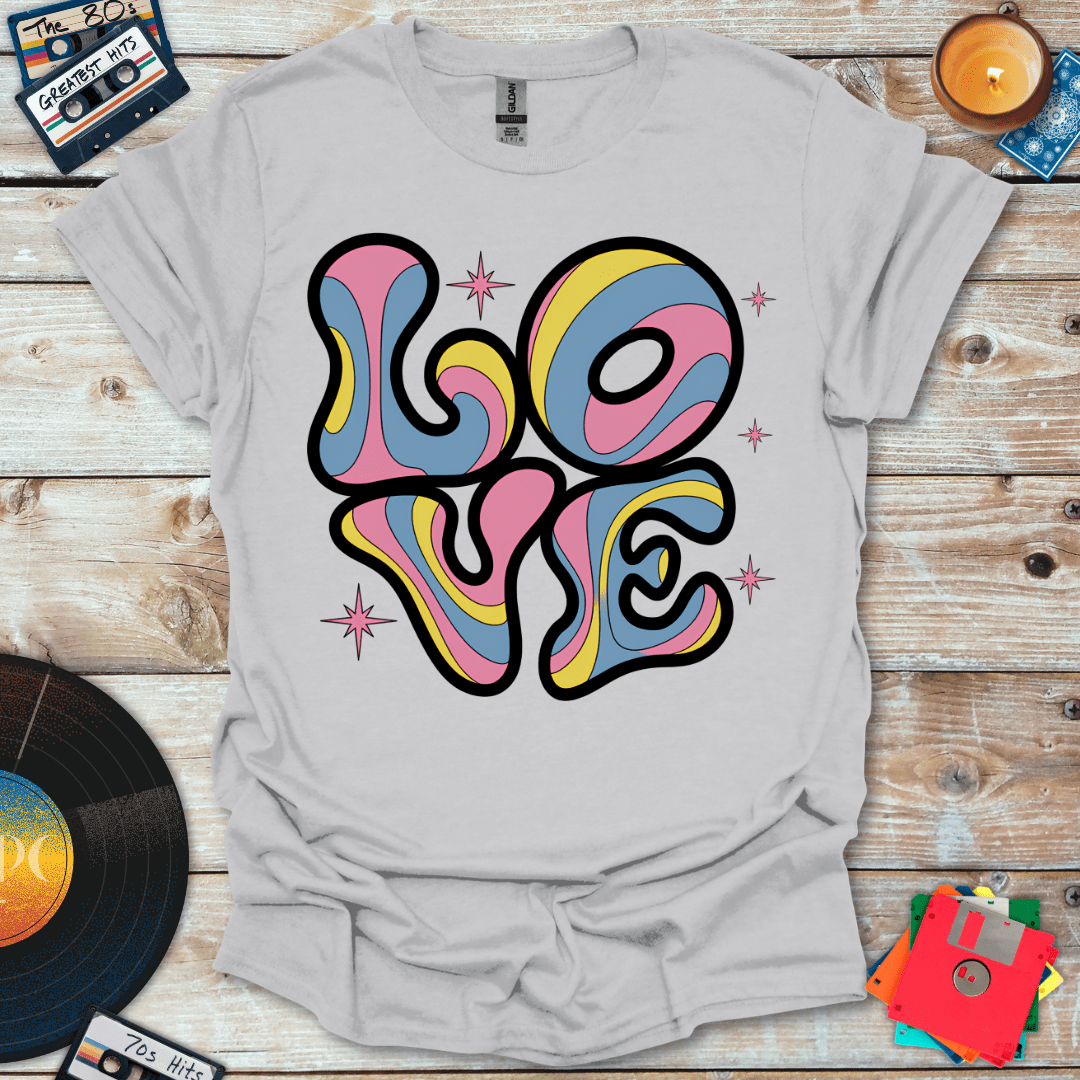 Groovy Psychedelic Love T-Shirt