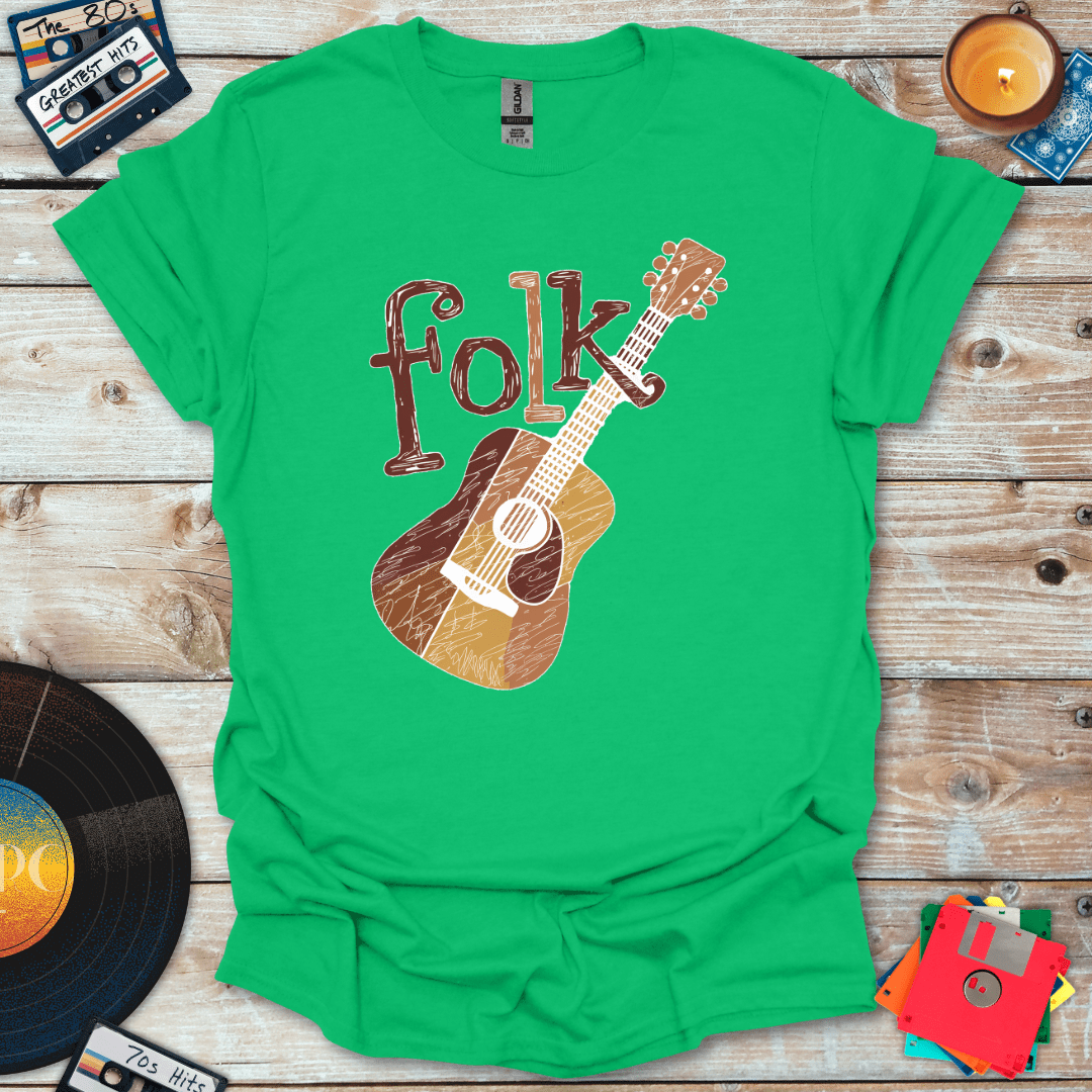 Folk Guitar T-Shirt