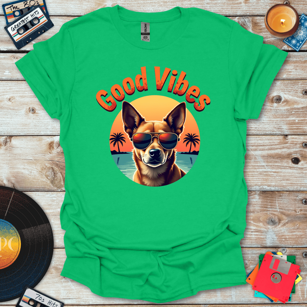 Good Dog Beach Vibes T-Shirt