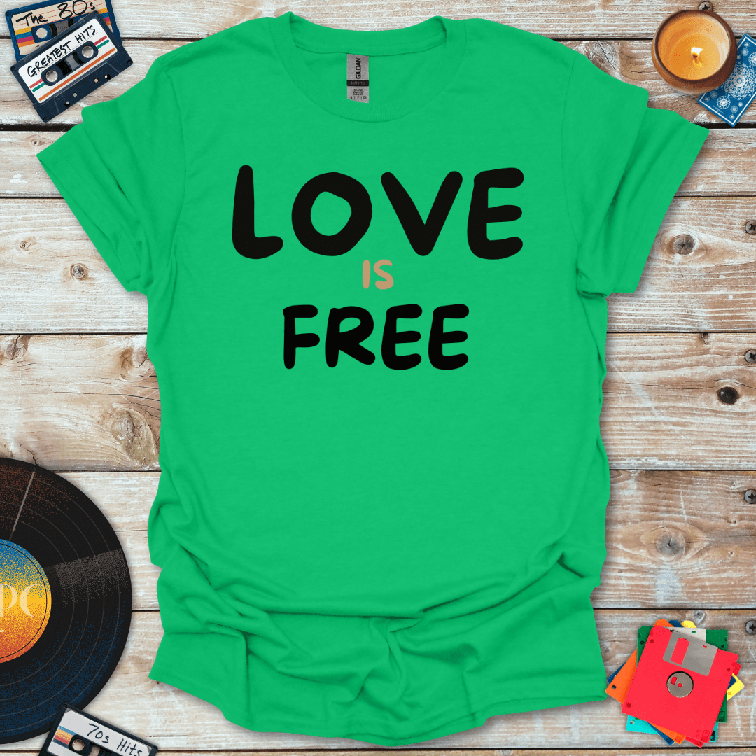 Love Is Free Freehand T-Shirt