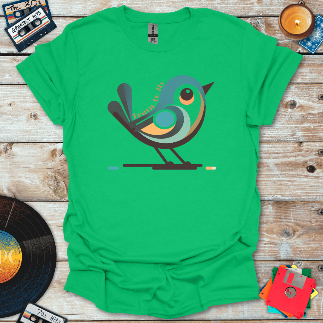 Mid Century Modern Bird T-Shirt