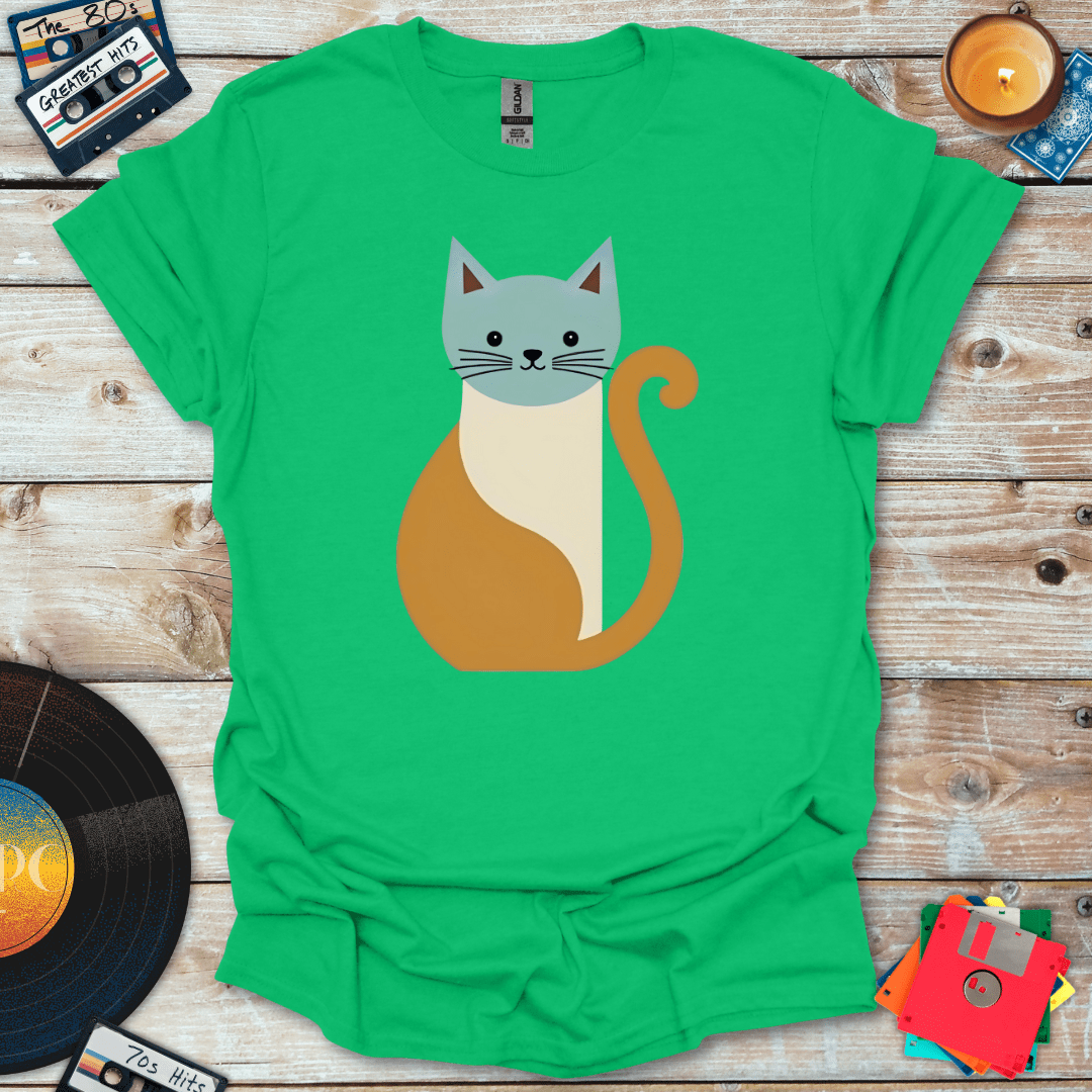 Mid Century Modern Cat T-Shirt