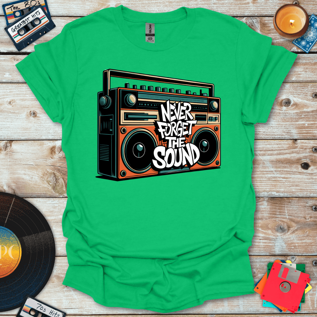 Never Forget Boombox T-Shirt