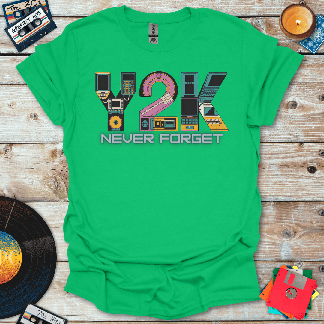 Never Forget Y2K T-Shirt