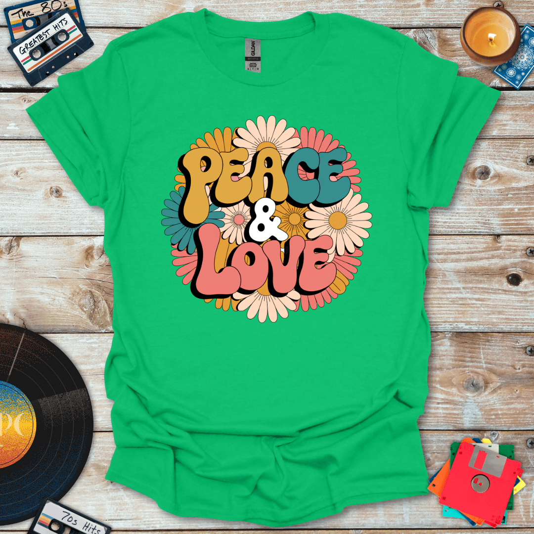 Peace & Love Flower Child T-Shirt