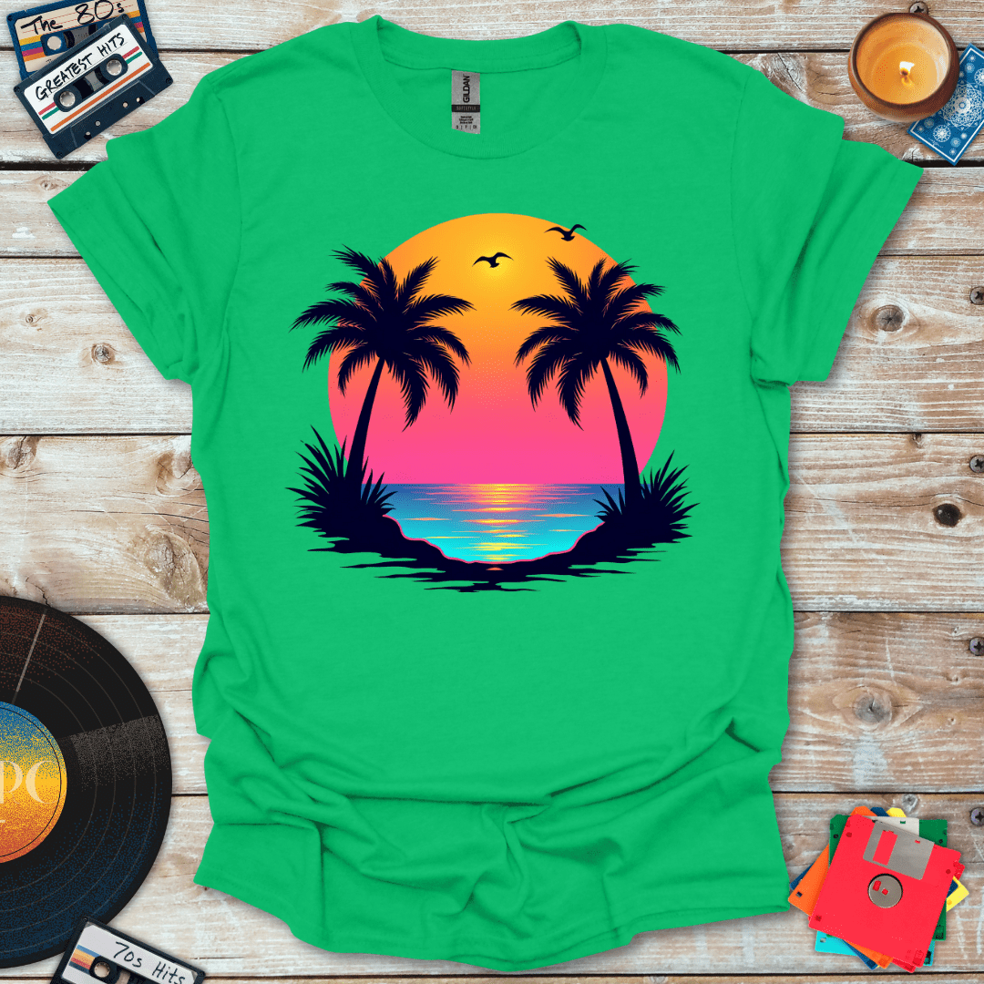 Retro Beach Glow T-Shirt