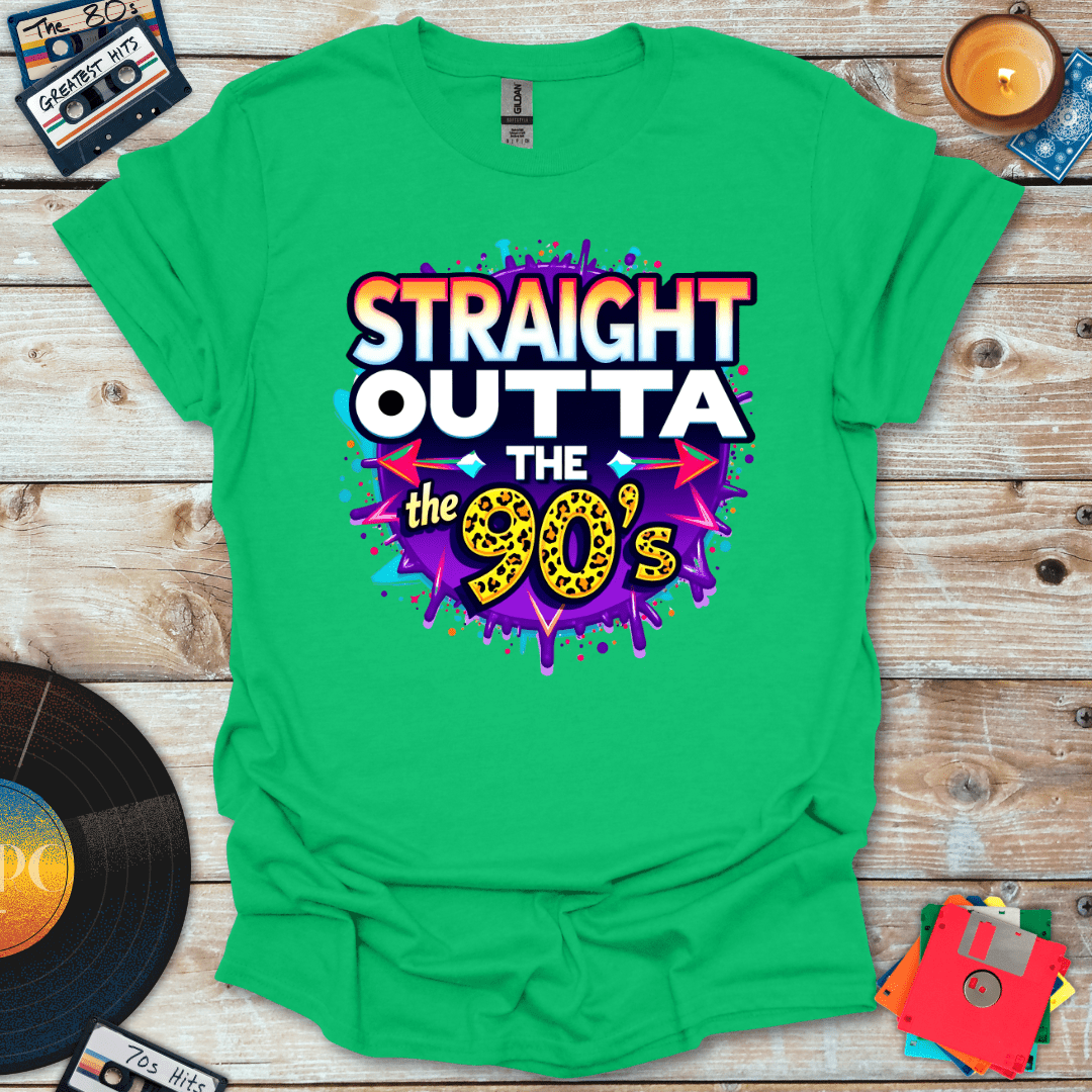 Straight Outta The 90s Tiger Print T-Shirt