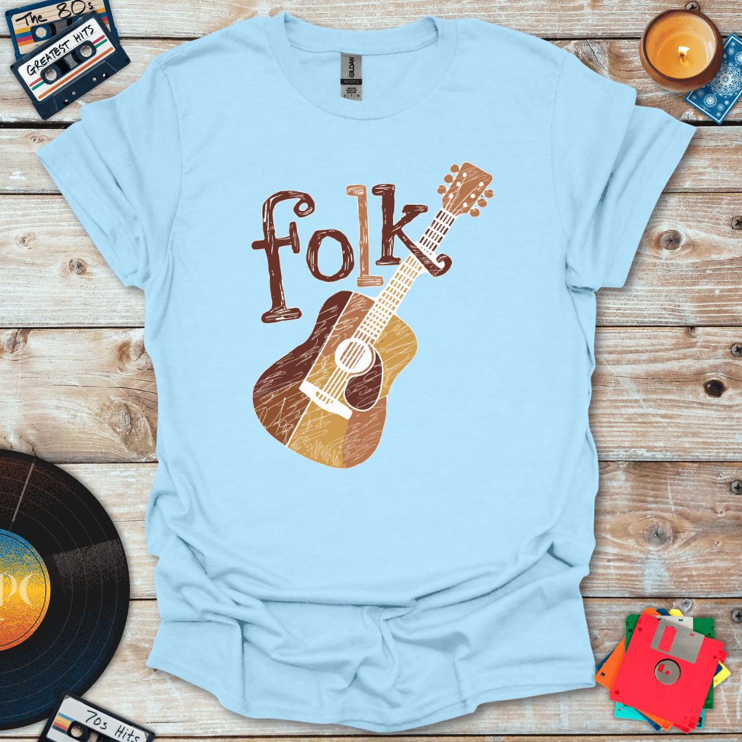 Folk Guitar T-Shirt