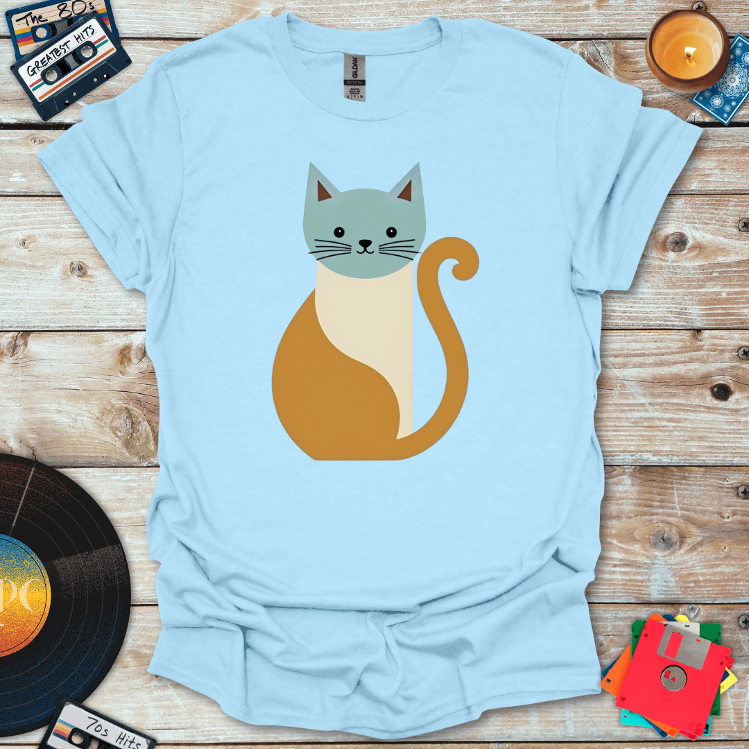 Mid Century Modern Cat T-Shirt