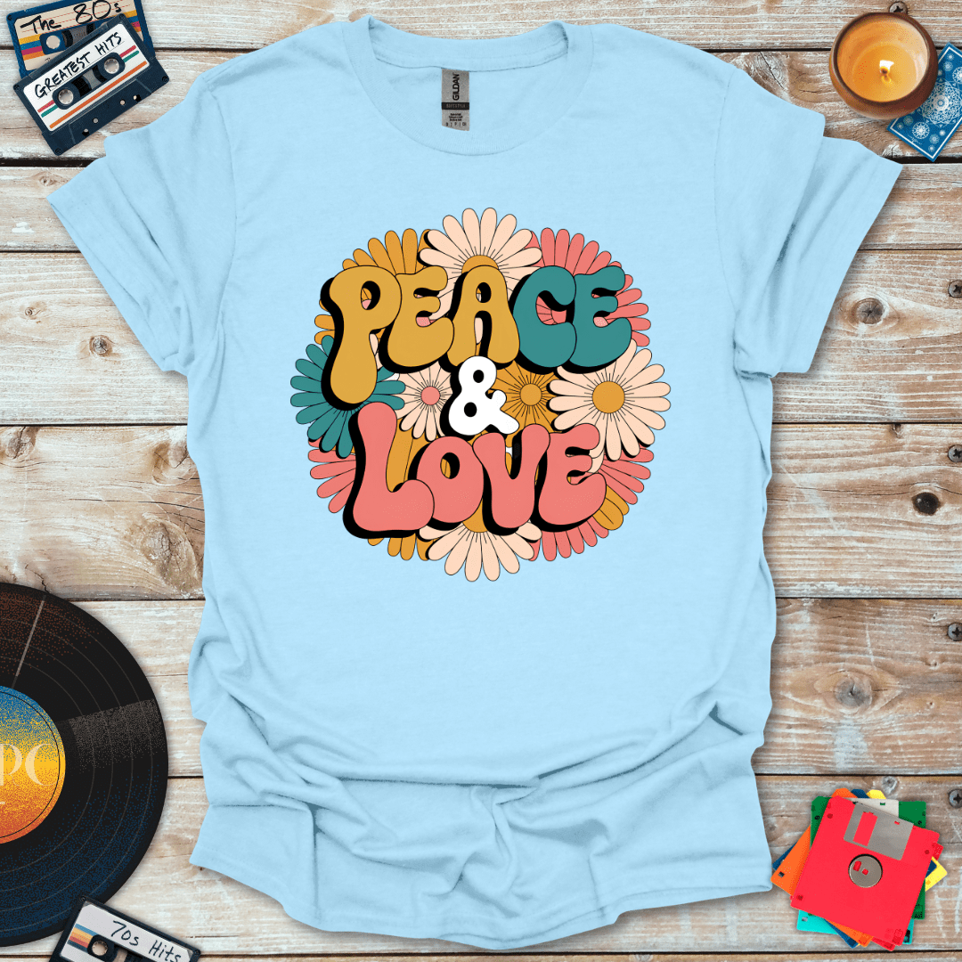 Peace & Love Flower Child T-Shirt