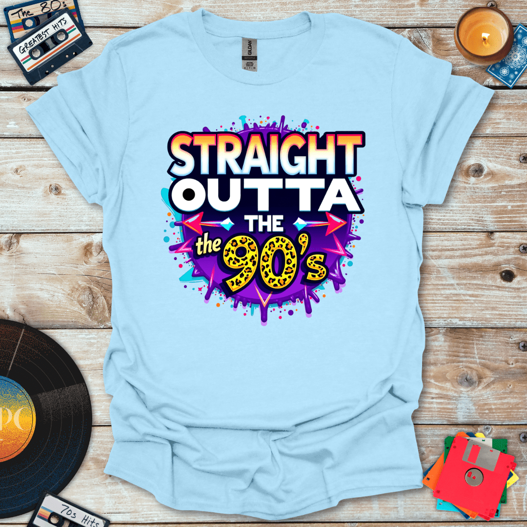 Straight Outta The 90s Tiger Print T-Shirt