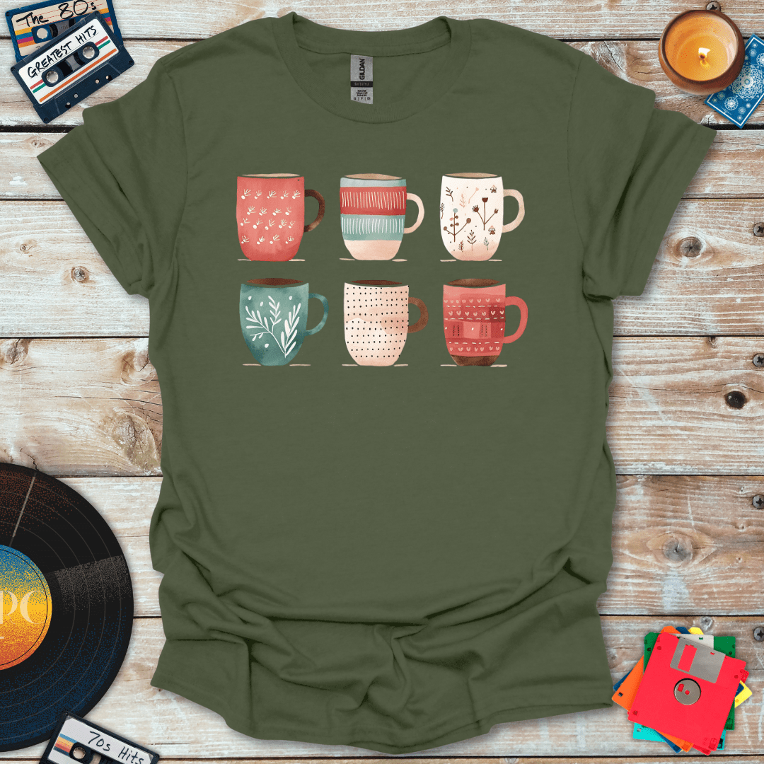 Coffee Mugs T-Shirt