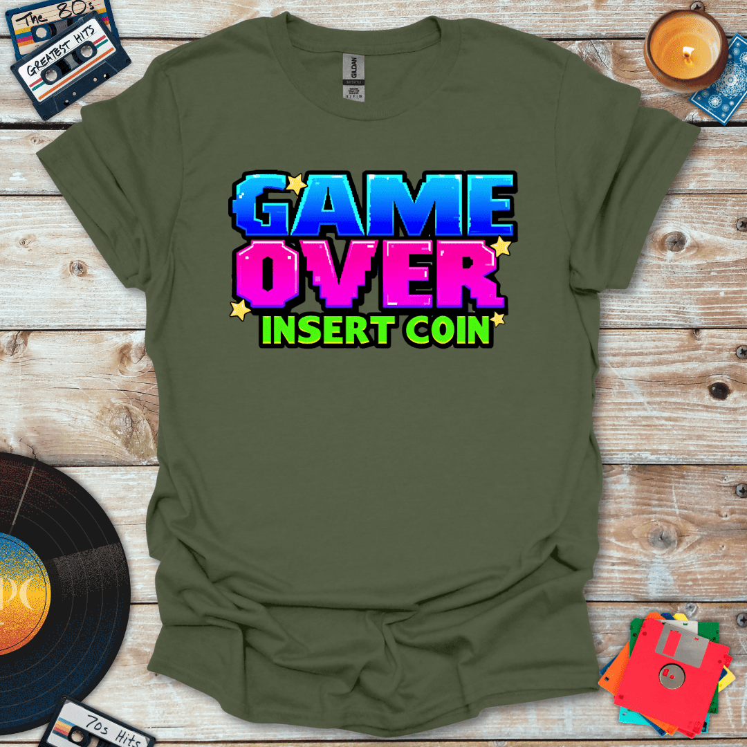 Game Over Insert Coin T-Shirt