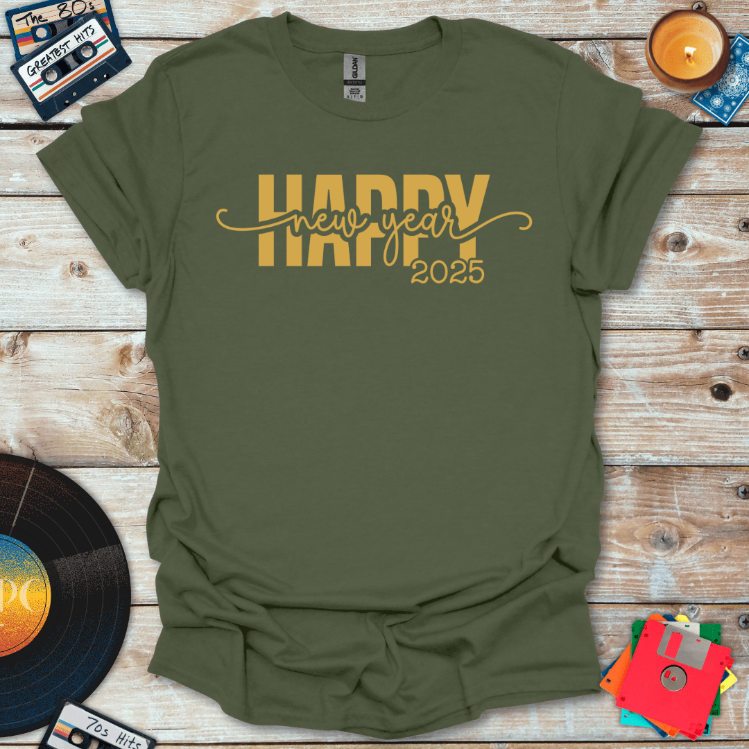 Happy New Year 2025 T-Shirt