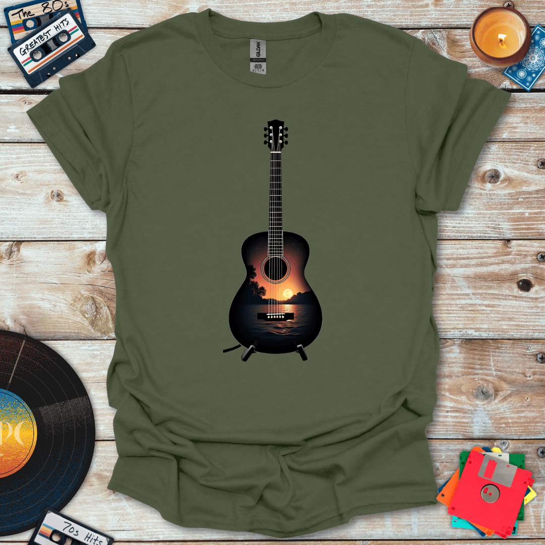 Moonlight Guitar T-Shirt