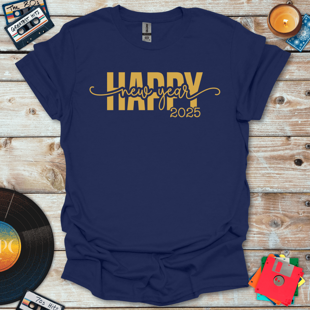 Happy New Year 2025 T-Shirt