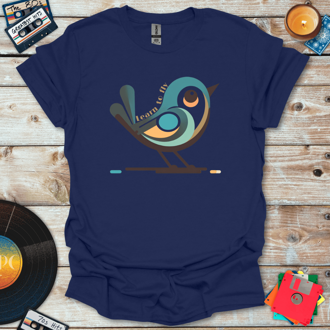 Mid Century Modern Bird T-Shirt