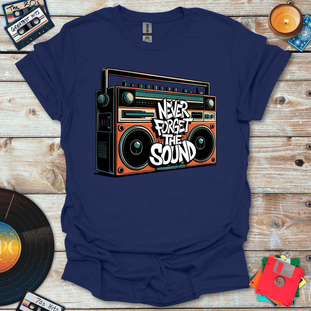 Never Forget Boombox T-Shirt