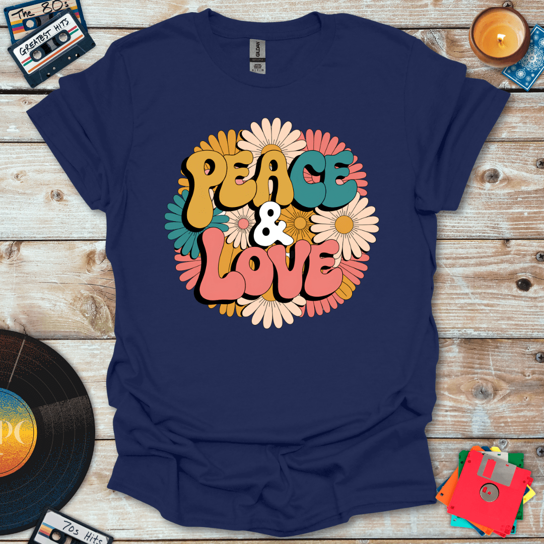 Peace & Love Flower Child T-Shirt