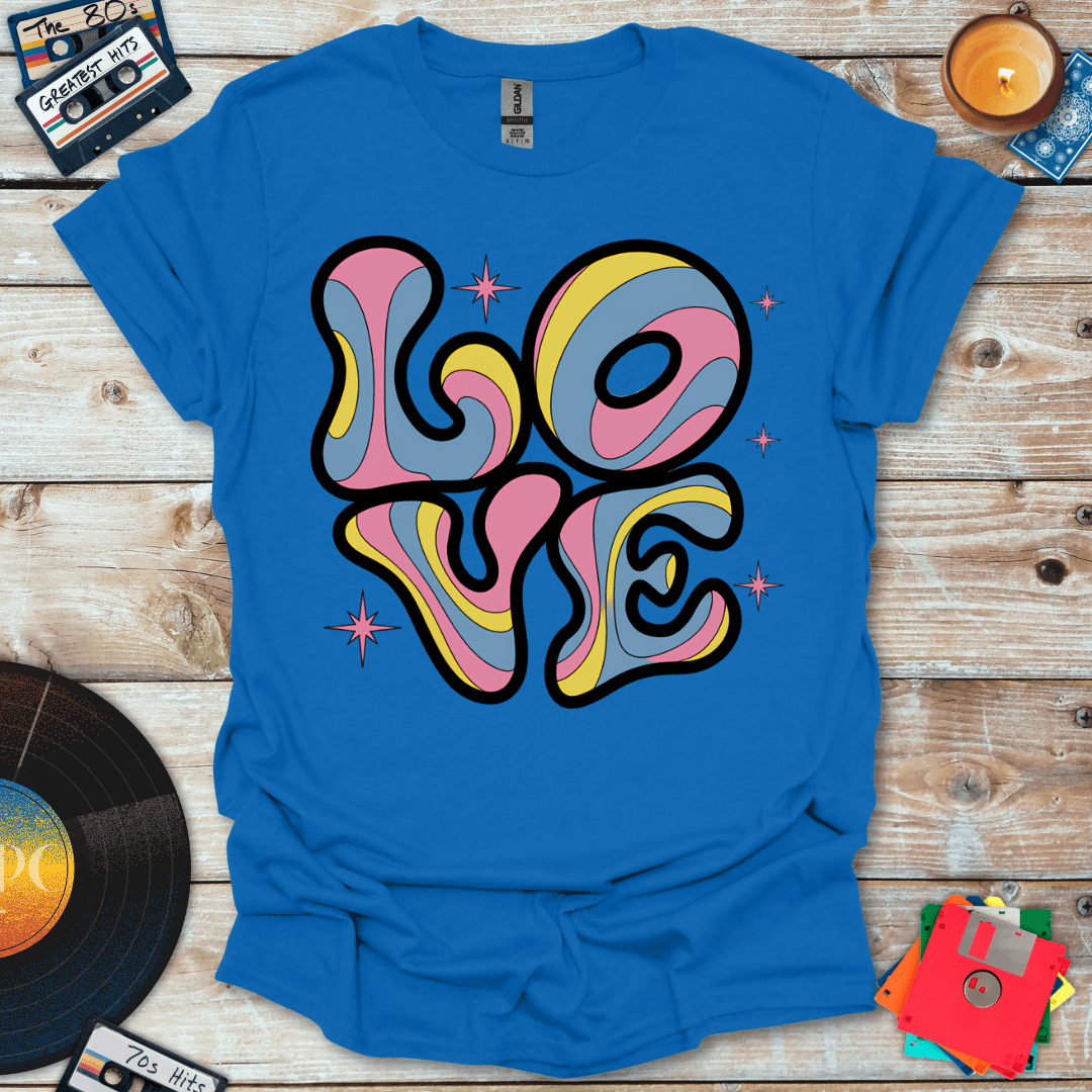 Groovy Psychedelic Love T-Shirt