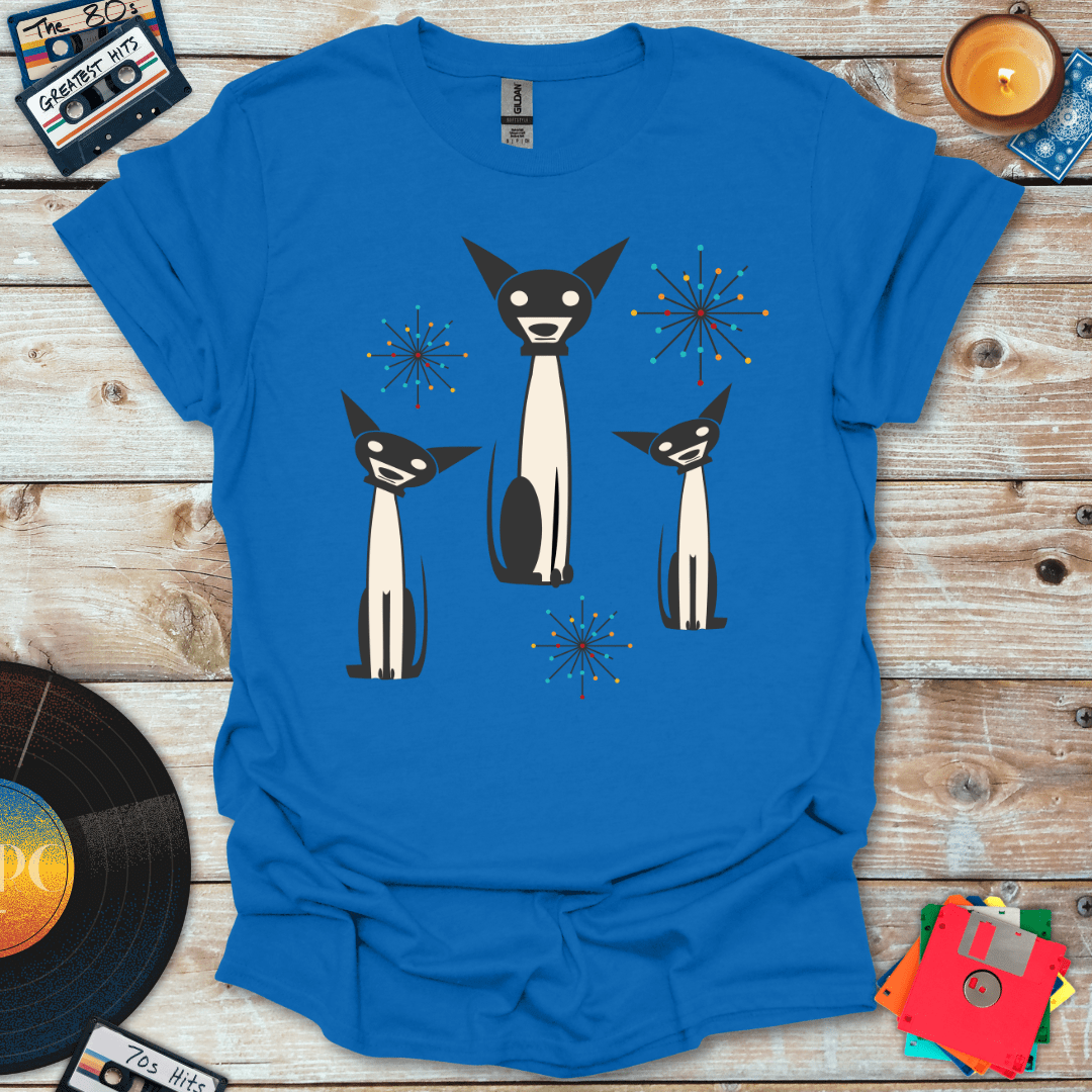 Mid Century Atomic Dog T-Shirt