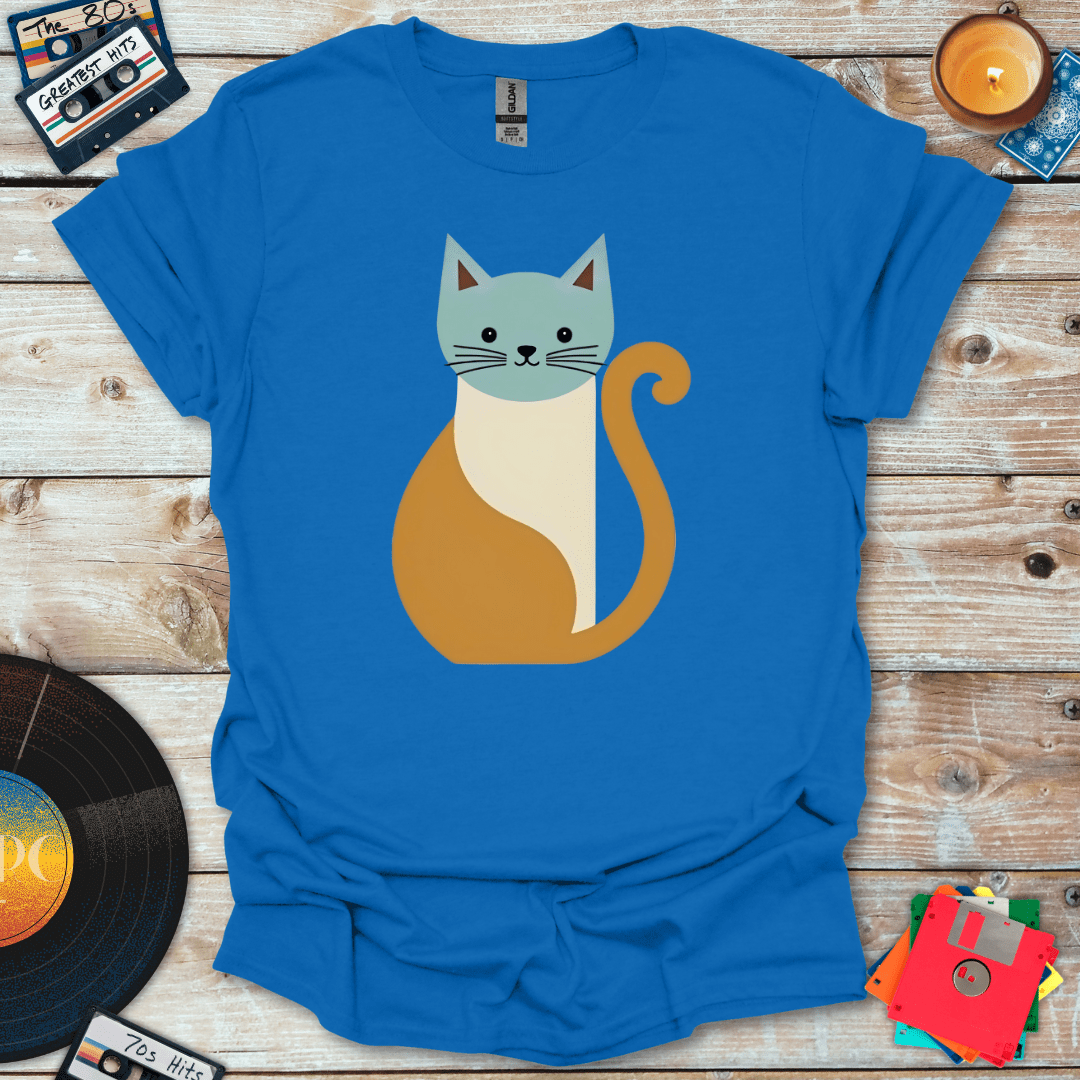 Mid Century Modern Cat T-Shirt