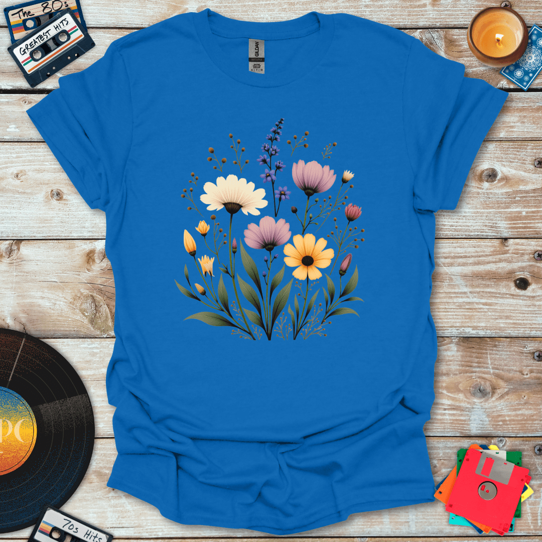 Retro Wildflowers T-Shirt