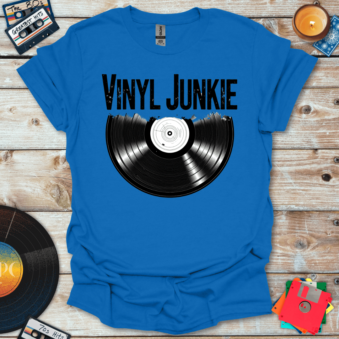 Vinyl Junkie Vibes T-Shirt