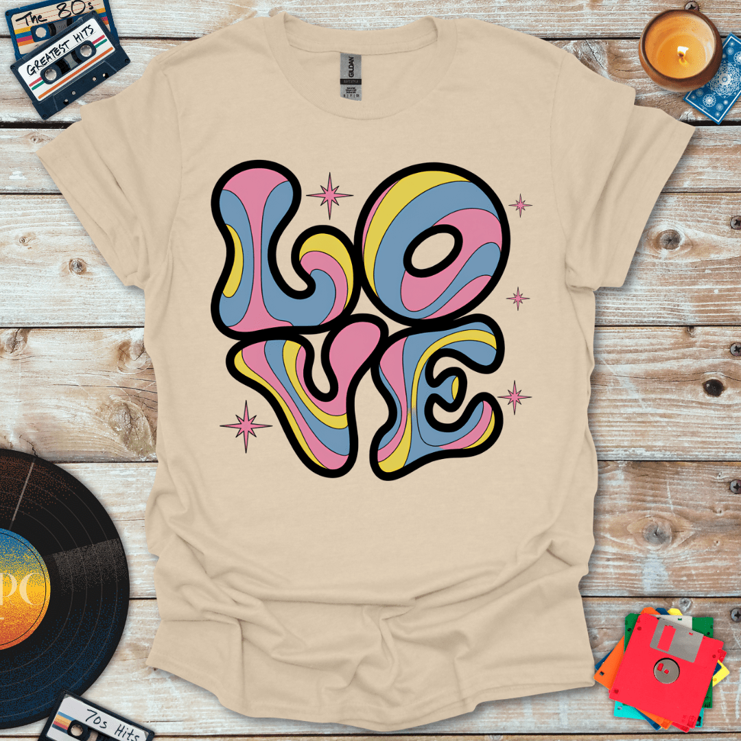 Groovy Psychedelic Love T-Shirt