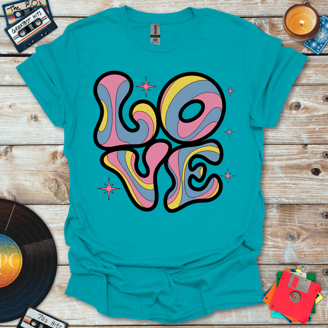 Groovy Psychedelic Love T-Shirt