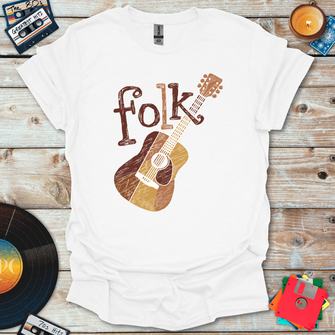 Folk Guitar T-Shirt