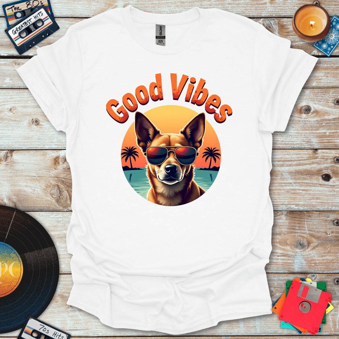 Good Dog Beach Vibes T-Shirt