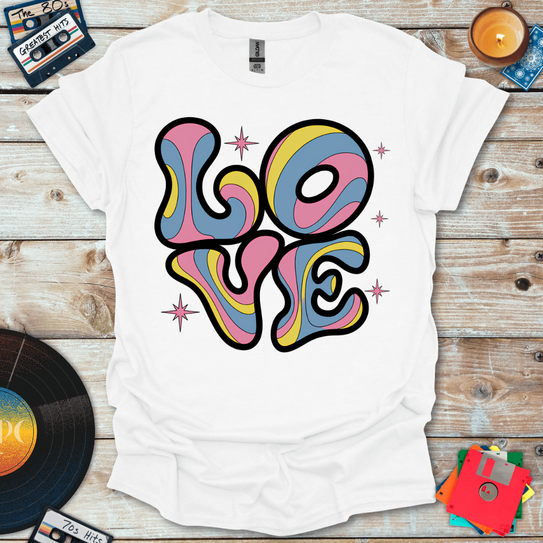 Groovy Psychedelic Love T-Shirt