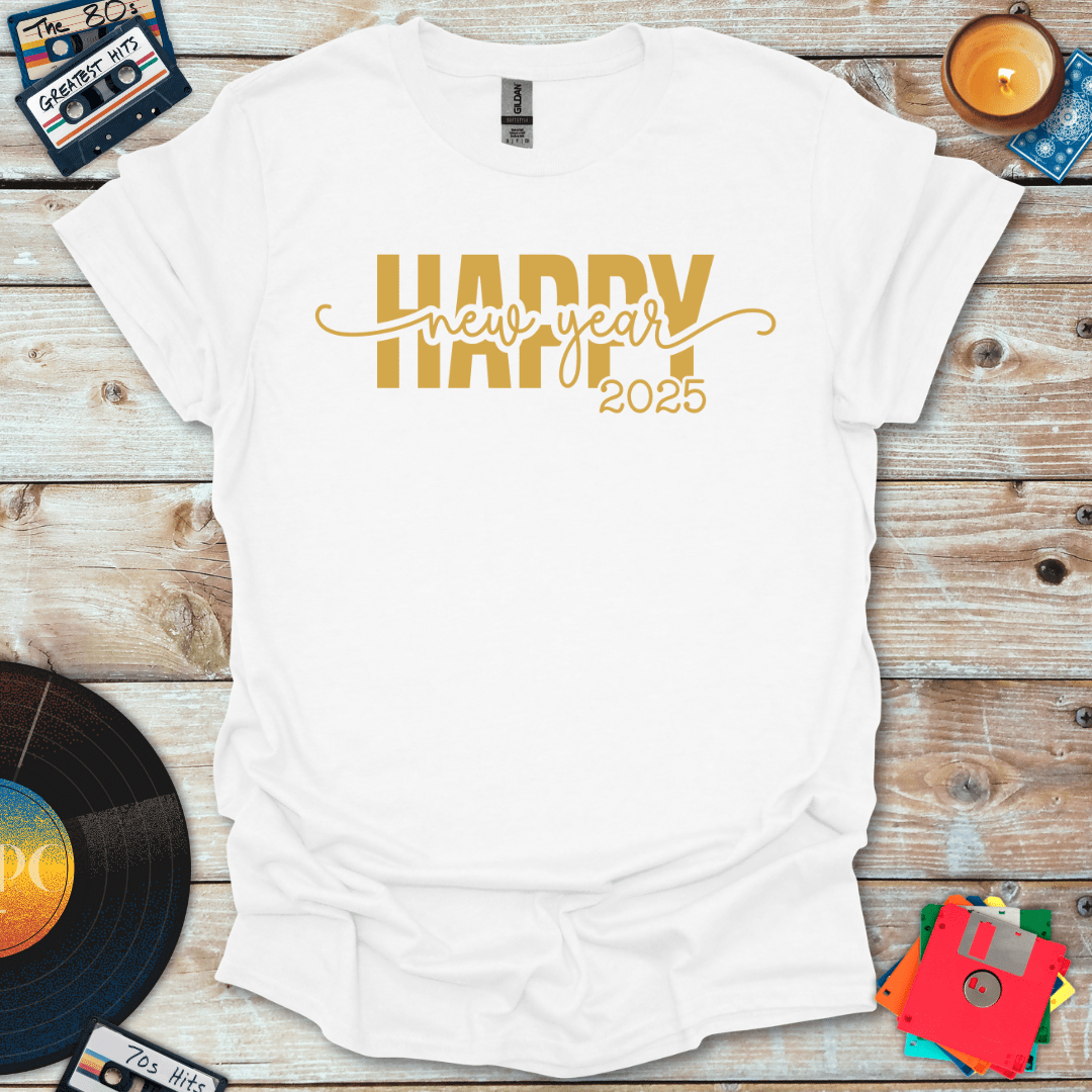 Happy New Year 2025 T-Shirt