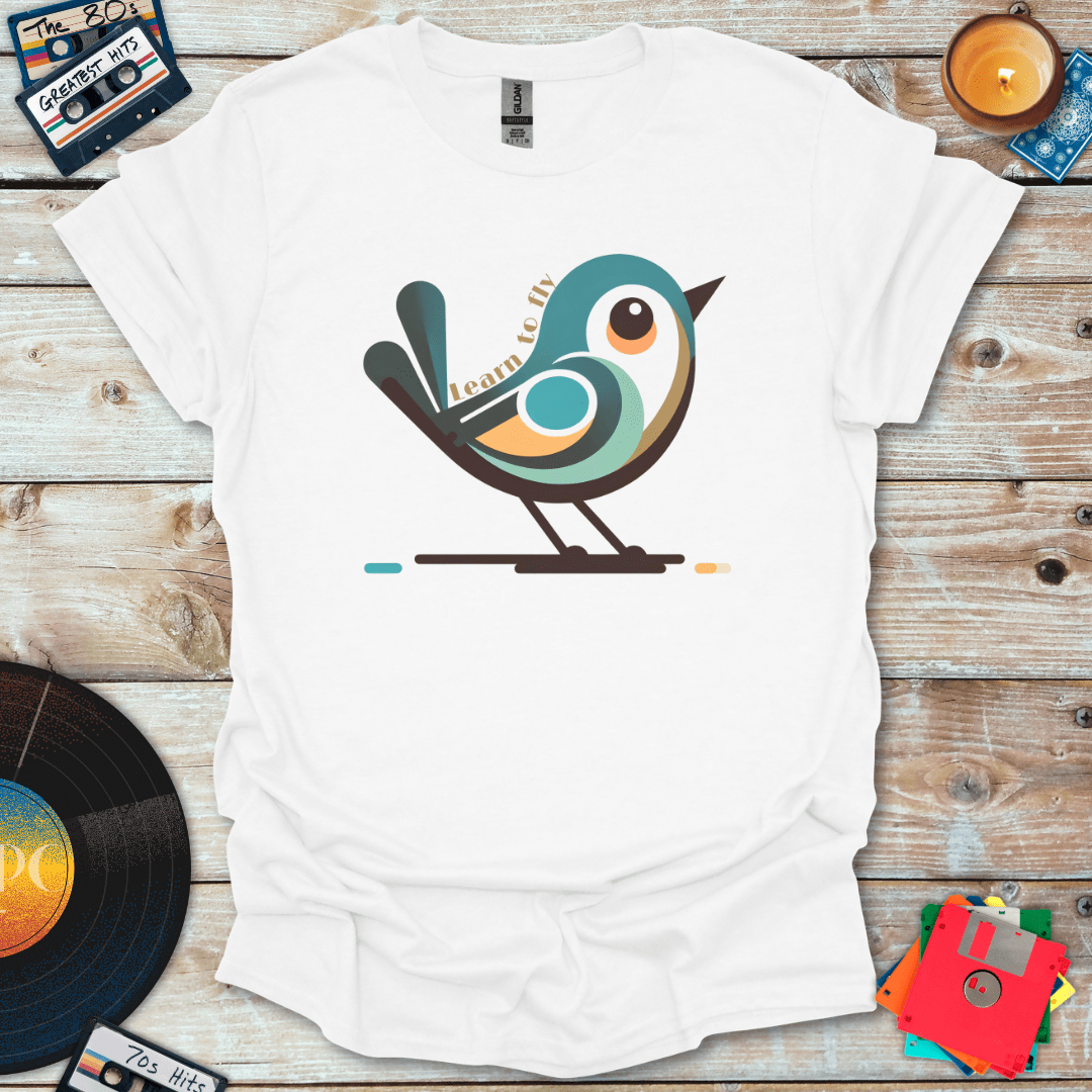 Mid Century Modern Bird T-Shirt