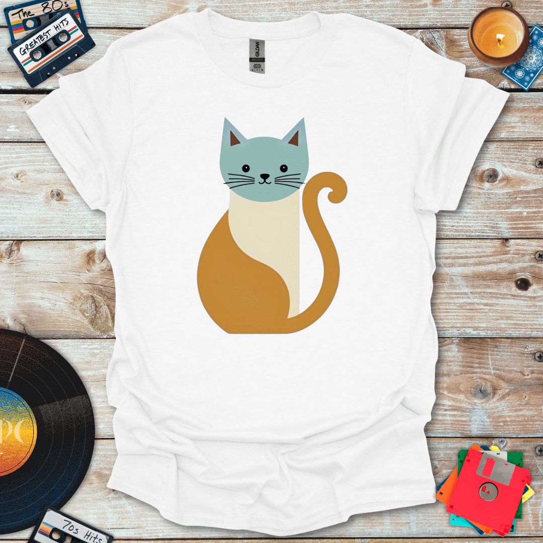 Mid Century Modern Cat T-Shirt