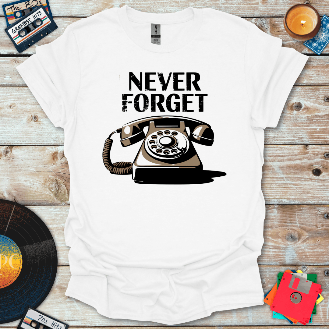 Never Forget Telephone T-Shirt