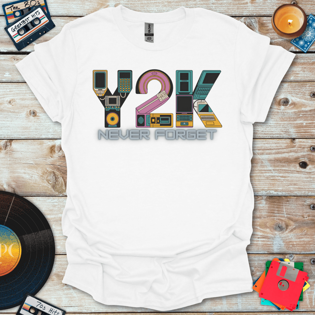 Never Forget Y2K T-Shirt