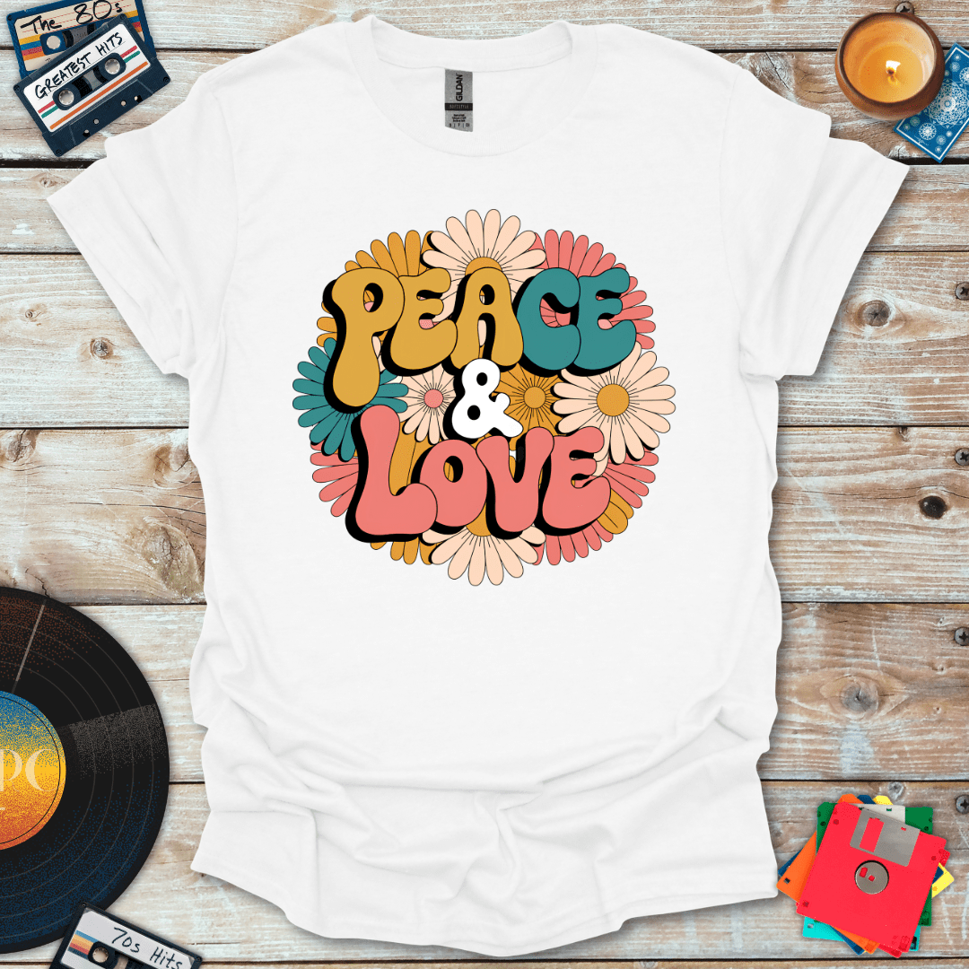 Peace & Love Flower Child T-Shirt