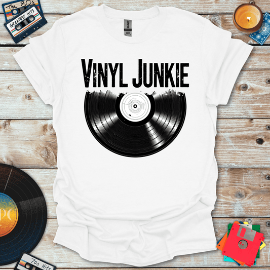 Vinyl Junkie Vibes T-Shirt